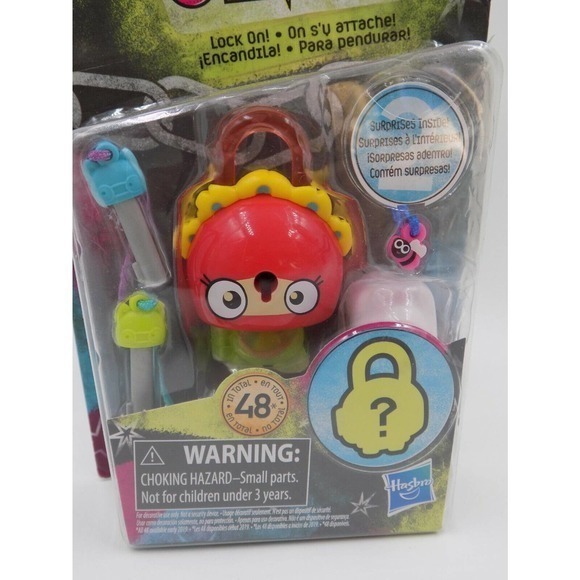 LOCK STARS Basic‎ Series 2 FLOWER Decorative Lock + Surprise Mini Lock - Picture 2 of 3